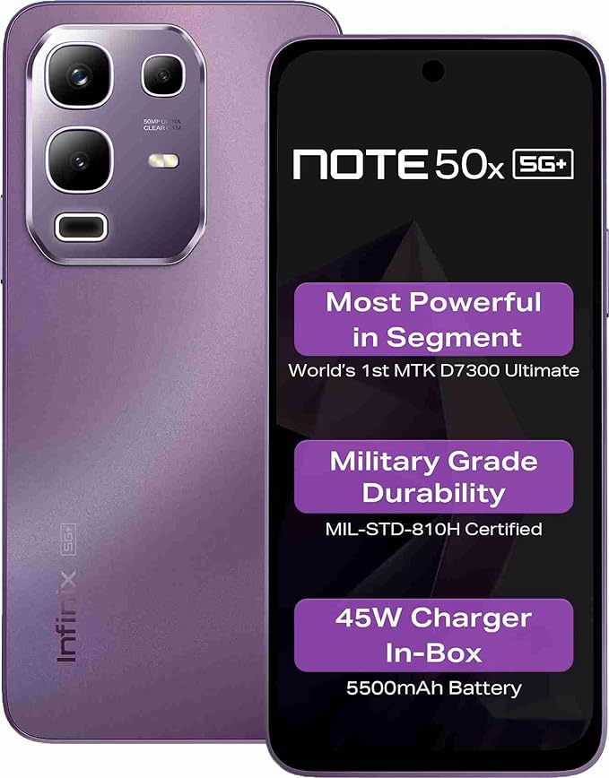 Infinix Note 50x+ 5G (mobile)