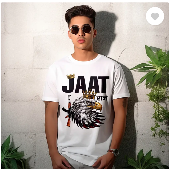 Men Printed Round Neck T-Shirt