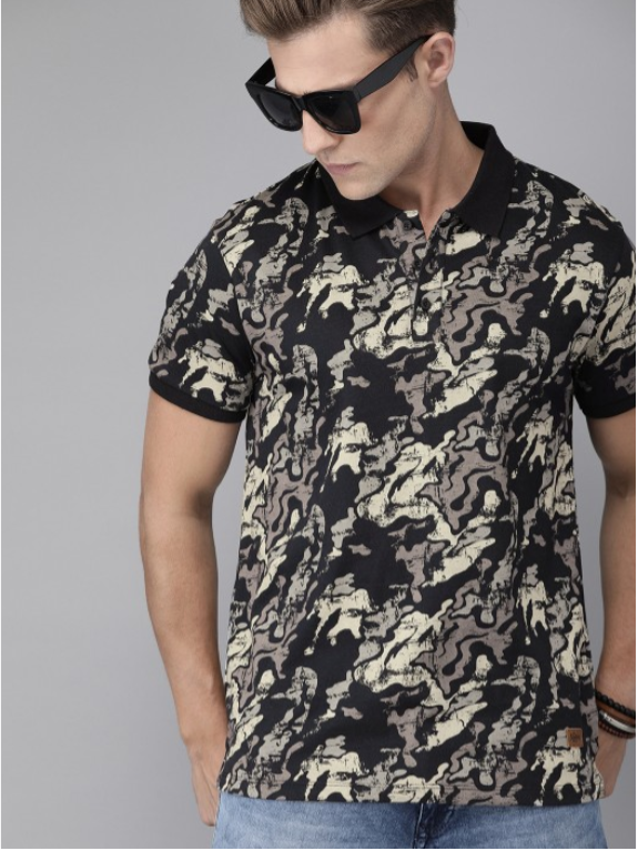 Collar T-shirt men